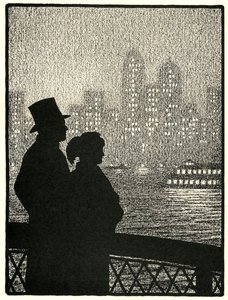 Par ser på Manhattan Skyline av American School