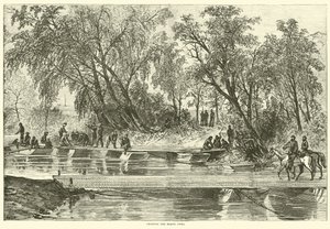 Crossing the North Anna, mai 1864 av American School