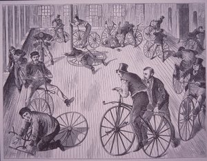 Sykkelskole (velocipede), New York, USA av American School