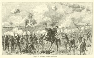 General Thomas Williams død, august 1862 av American School