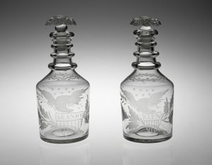 Karafler, c. 1830-1840 (blyglass) av American School