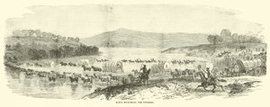 Tidlig kryssing av Potomac, juli 1864 av American School