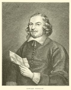 Edward Winslow (gravering) av American School