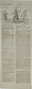 Valgplakat med fremtredende amerikanere, 1828 av American School