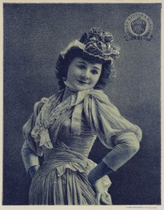 Elegant dame av American School