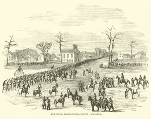 Inn i Blackville, South Carolina, januar 1865 av American School