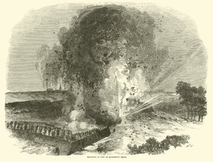 Eksplosjon av fort på McPhersons front, juni 1863 av American School