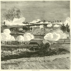 Eksplosjon av gruven, juli 1864 av American School