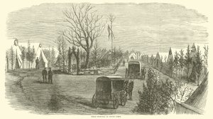 Feltsykehuset til Ninth Corps, mars 1865 av American School