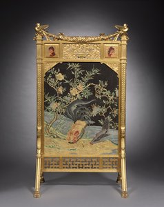 Fire Screen, Herter Brothers, ca. 1878-1880 av American School