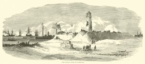 Fort Morgan etter overgivelsen, august 1864 av American School