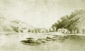 Fort St Davis og Schuylkill Rapids, ca. 1912 av American School