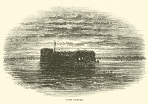 Fort Sumter, mai 1862 av American School