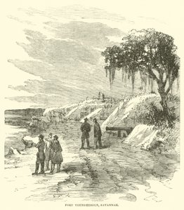Fort Thunderbolt, Savannah, desember 1864 av American School