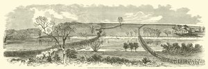 Franklins Grand Division krysser Rappahannock, desember 1862 av American School