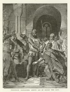 Frederick Barbarossa ber om hjelp fra Løven Henry av American School