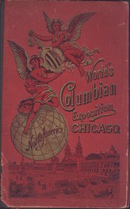 Forside av en guidebok til World's Columbian Exposition, Chicago av American School