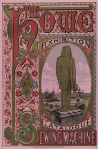 Forside av Howe Sewing Machine Exhibition Catalogue, 1876 av American School
