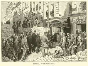 Begravelse av Charles Hugo av American School