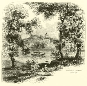 Garden of Lazienki, Warszawa av American School