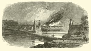 General Logan krysser Bayou Pierre, mai 1863 av American School