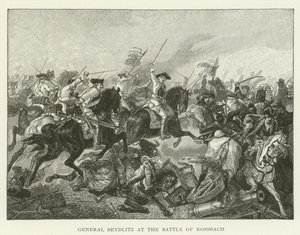 General Seydlitz i slaget ved Rossbach