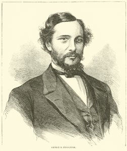 George H Pendleton, november 1864 av American School