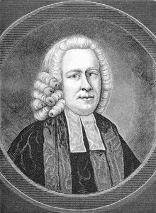 George Whitefield (1714–70) (litho) av American School