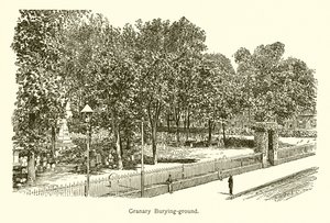 Kornmagasin gravplass av American School