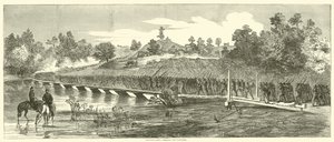 Hannover Ferry, krysser Pamunkey, juni 1864 av American School