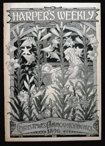 Harpers Weekly, julekunngjøringer 1896 av American School