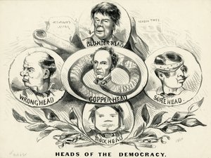 Demokratiets ledere, 1864 av American School