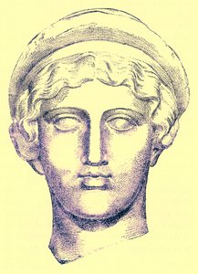Hebe, illustrasjon fra History of Greece av Victor Duruy, utgitt 1890 (digitalt forbedret bilde) av American School