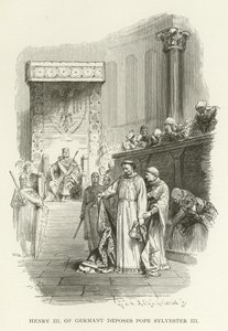Henrik III av Tyskland avsetter pave Sylvester III av American School