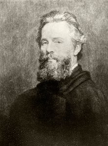 Herman Melville av American School