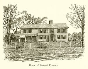 Hjemmet til oberst Prescott, Bunker Hill av American School