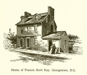 Hjemmet til Francis Scott Key, Georgetown, D.C av American School