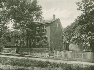 Hjemmet til Ulysses S Grant i 1861 (fotogravyr) av American School