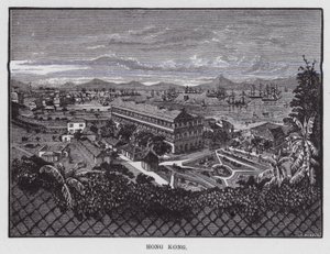 Hong Kong (gravering) av American School