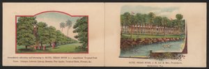 Hotel Trade Card (farget gravering) av American School