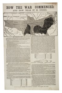 Hvordan krigen startet, og hvor nær den er avsluttet, 1. oktober 1864