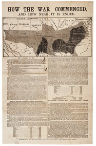 Hvordan krigen startet, og hvor nær den er avsluttet, 1864 av American School
