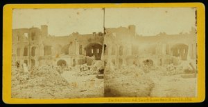 Interiøret i Fort Sumter av American School