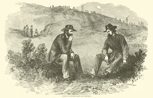 Intervju mellom Grant og Pemberton, juli 1863 av American School
