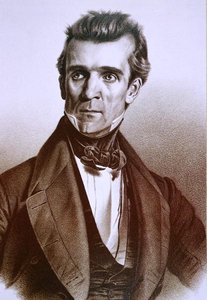 James Knox Polk (1795-1849) (lito) av American School