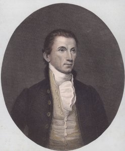 James Monroe (farget gravering) av American School