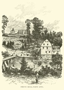 Jericho Mills, North Anna, mai 1864 av American School