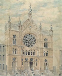Khal Adath Jeshurun-synagogen, New York av American School
