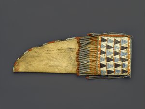 Knivslire, Eastern Sioux, fra Fort Snelling, Minnesota av American School