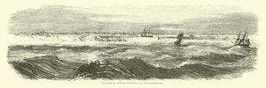 Landing av Bankss-ekspedisjonen på Brazos Santiago, november 1863 av American School